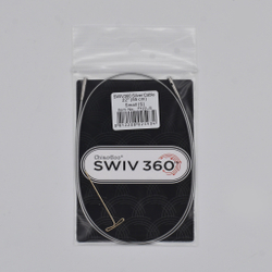 Лески SWIV360 small(S) от ChiaoGoo, 13 см. - 125 см., silver cable