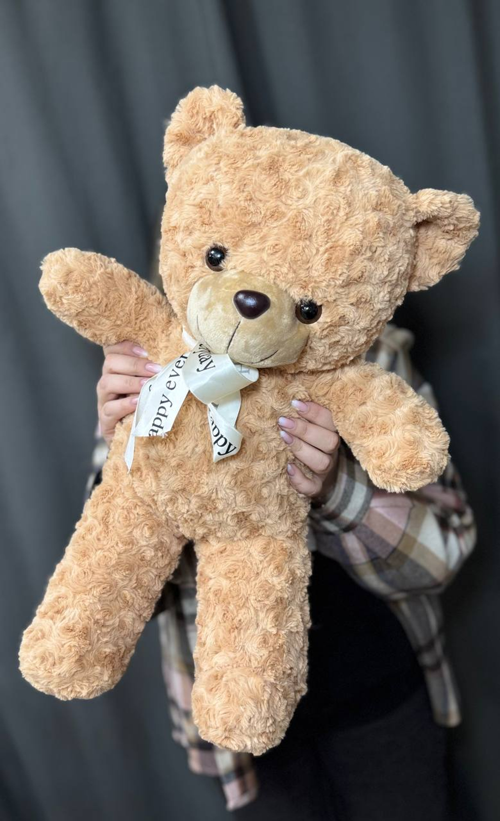 Медведь бежевого цвета