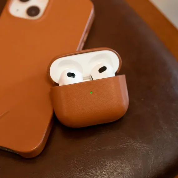 Native Union Leather Case AirPods 3 Brown