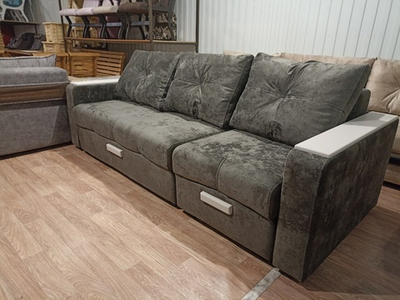 Диван 2Д. Антивандальный. Белые накладки