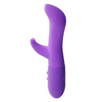 Фиолетовый вибратор Angel - 17,5 см. (Цвет: фиолетовый)