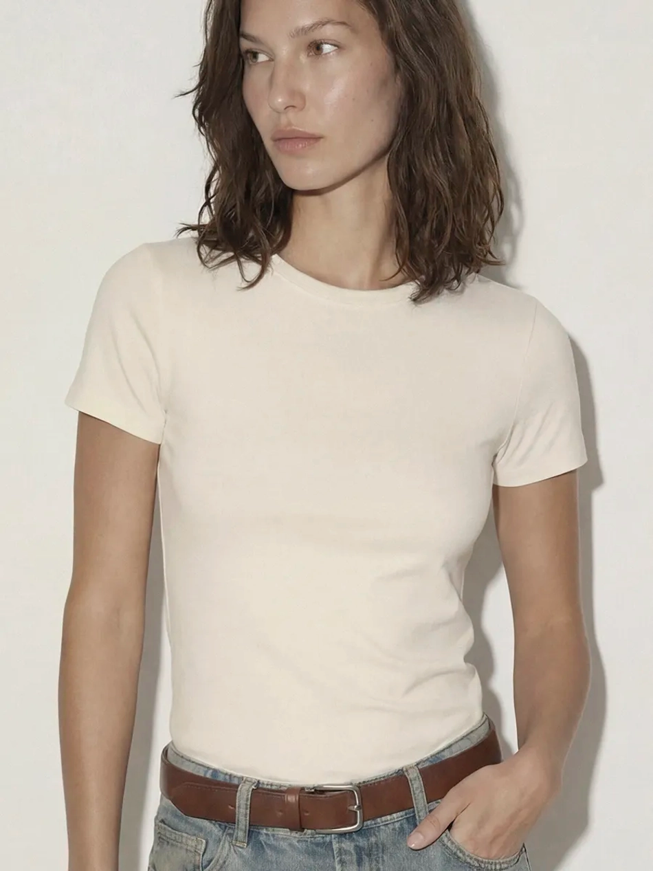 Футболка базовая приталенная