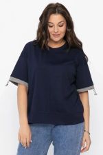 Блуза Софья (синяя) Б13941-1М LT Collection