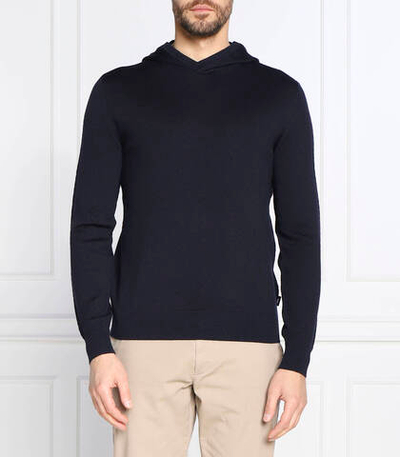 хлопчатобумажные тощи Emporio Armani - темно-синий(6L1MXP 1MBUZ)