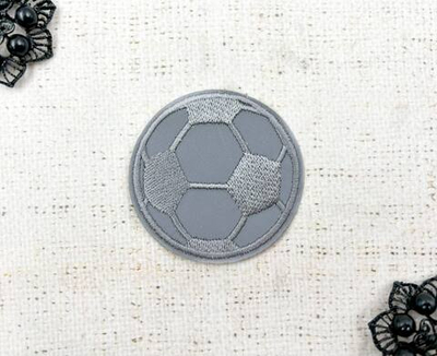 Термоаппликация светоотражающая, d 6 см