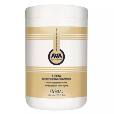 Кондиционер KAARAL AAA X-Real Reconstructive Conditioner восстанавливающий с пшеничными протеинами - 1000 мл.