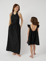 Сарафан макси с открытой спинкой