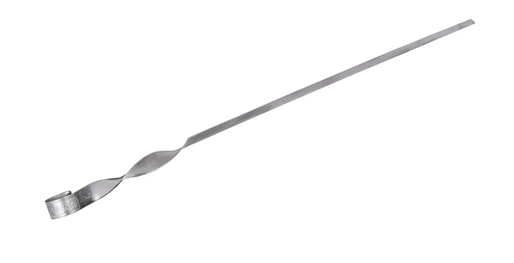 Подставка для шампуров на учаг для казана 15л (с шампурами 6шт)