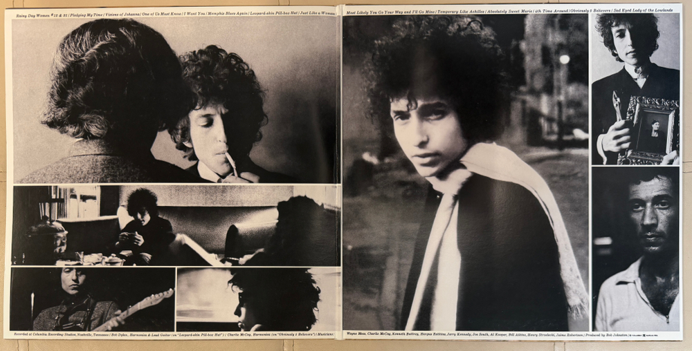 Bob Dylan ‎– Blonde On Blonde 2LP (Европа 2015г.) Т