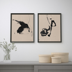 IKEA BILD  (ИКЕА БИЛД)  -  Плакат, рисунок тушью, 40x50 см
