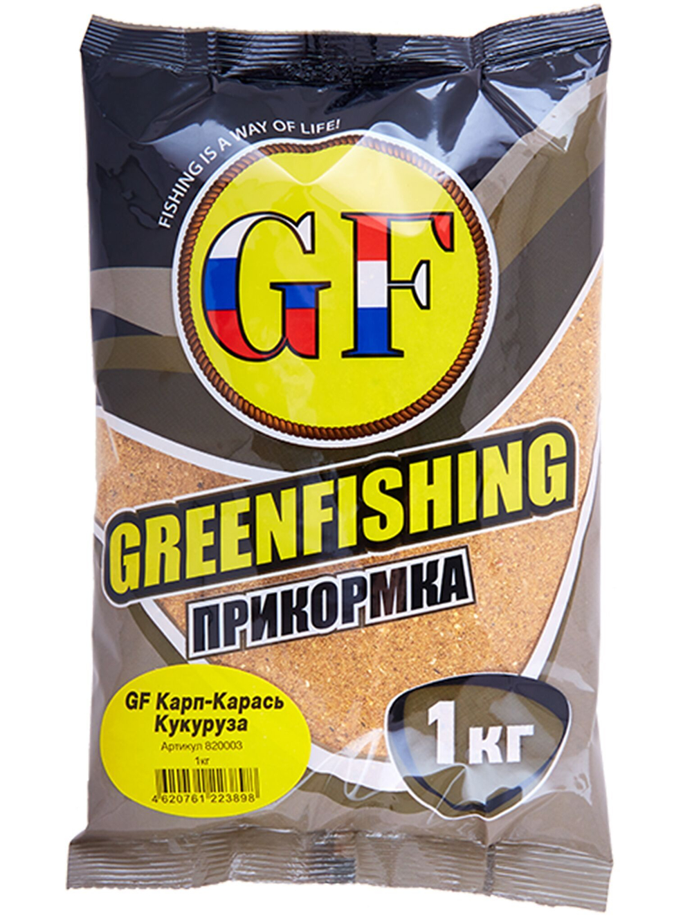 Прикормки GF 8кг КАРП/КАРАСЬ Кукуруза набор