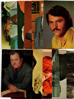 №118 Открытки Артисты и актёры СССР 1970–1980-е г. 25 штук. Цветные, чистые, без повторов