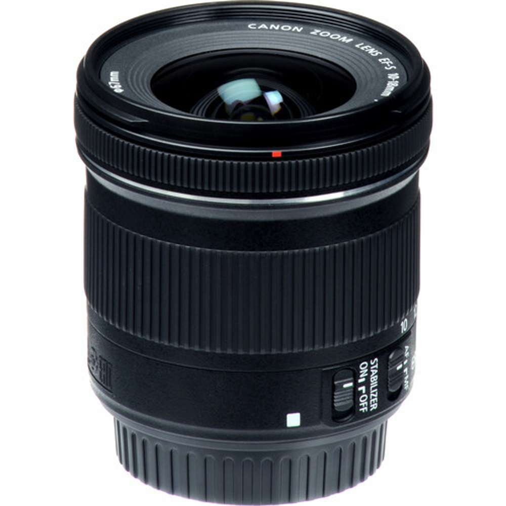 Объектив Canon EF-S 10-18mm f/4.5-5.6 IS STM