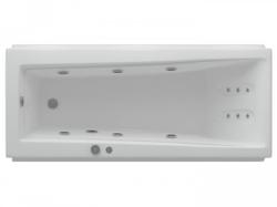 Ванна акриловая прямоугольная ЛИБРА 170х70 AQUATEK (с каркасом и фронтальной панелью)