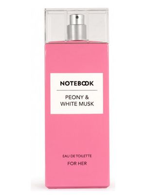 Notebook Peony and White Musk