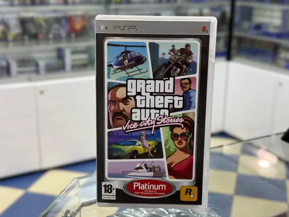 PSP GTA Vice City Stories Б/У (Английская версия) ULES-00502