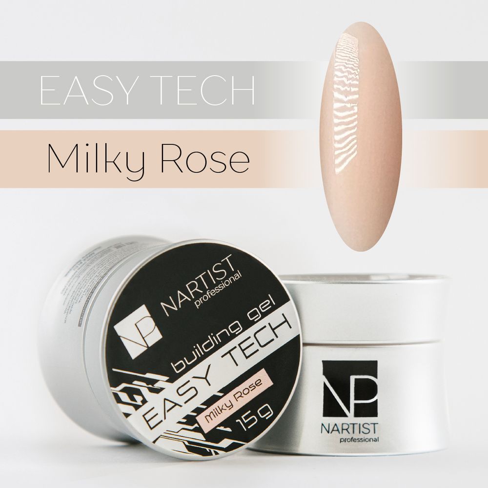 Easy Tech Gel Milky Rose 15g