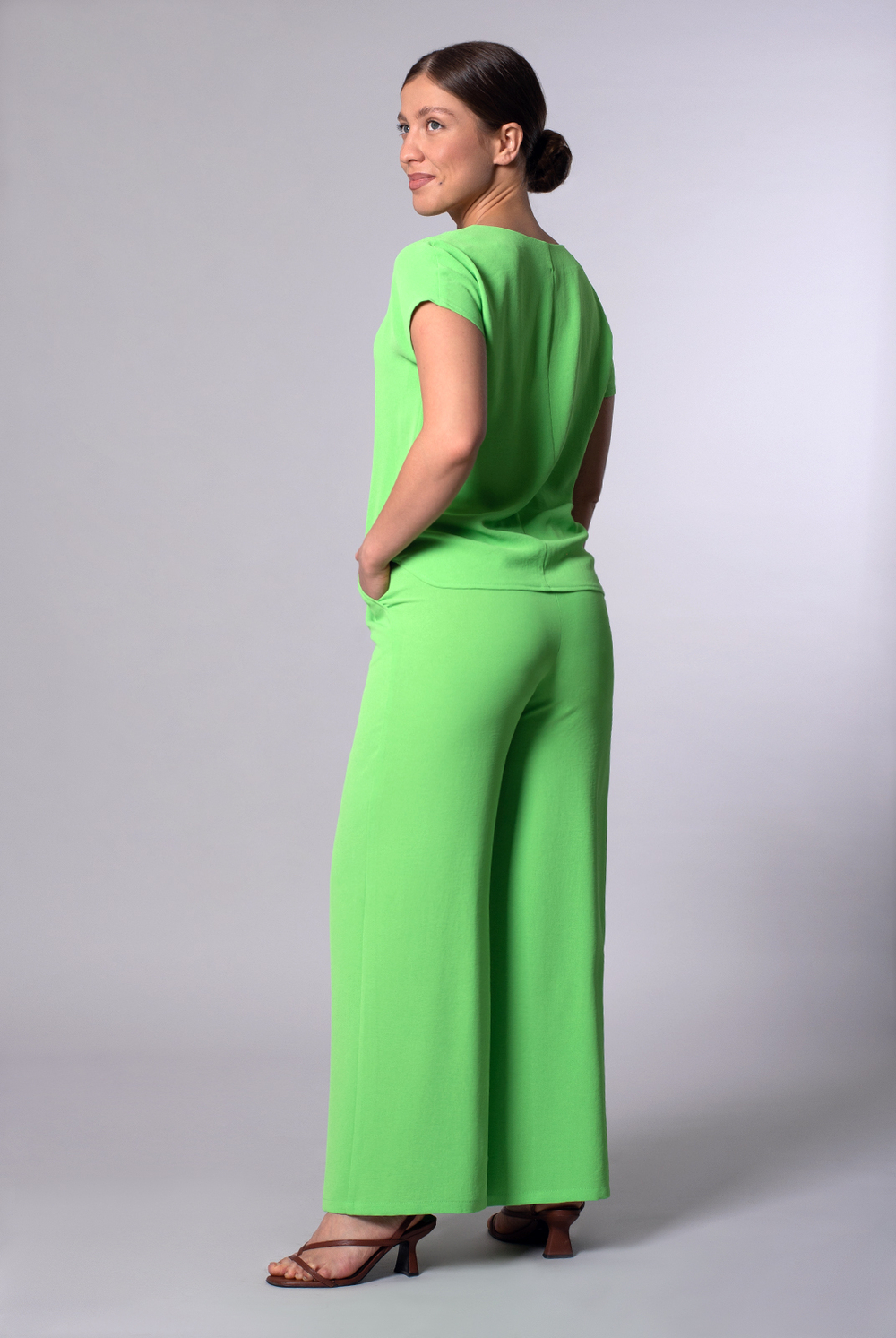 Брюки женские 3988ВП, Яблоко #28Ябл023988ВП