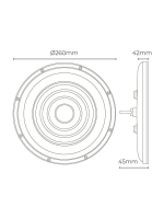 Потолочный светильник EDM 31808 100 W 10000 Lm