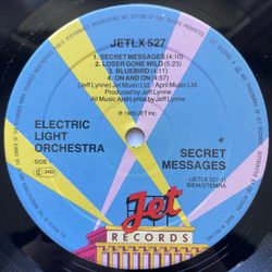 Винтажная виниловая пластинка LP Electric Light Orchestra ELO Secret Messages (Нидерланды 1983)