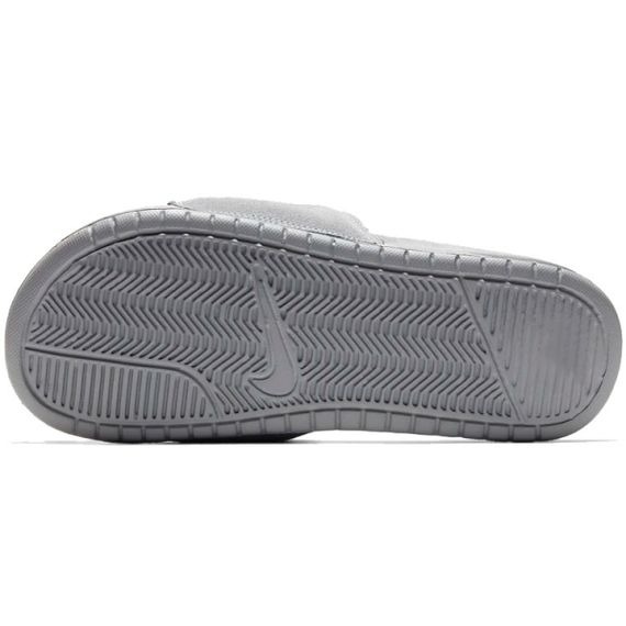 Nike Benassi Jdi Leather SE 'Gray'
