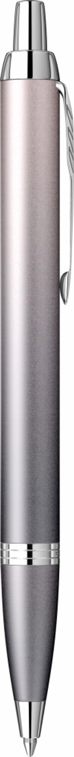 Ручка шариковая Parker "IM Rituals GREY Gradient CT", цвет чернил: Blue, 1,0мм, в подарочной упаковке