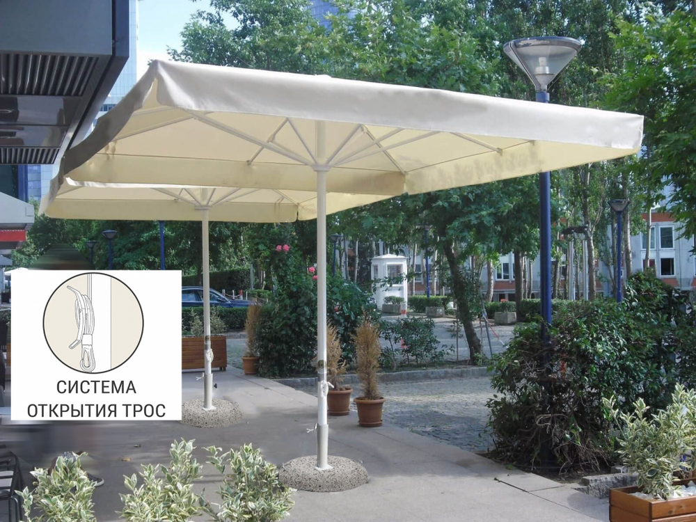 Зонт профессиональный 4х4 м Avocado