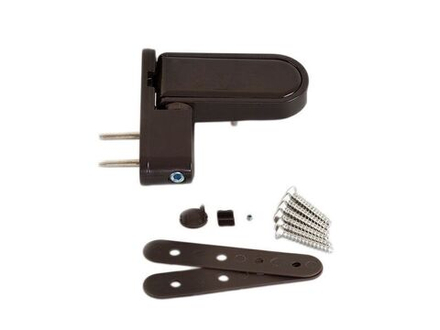 Петля дверная 80 кг коричневая для ПВХ дверей серия 108