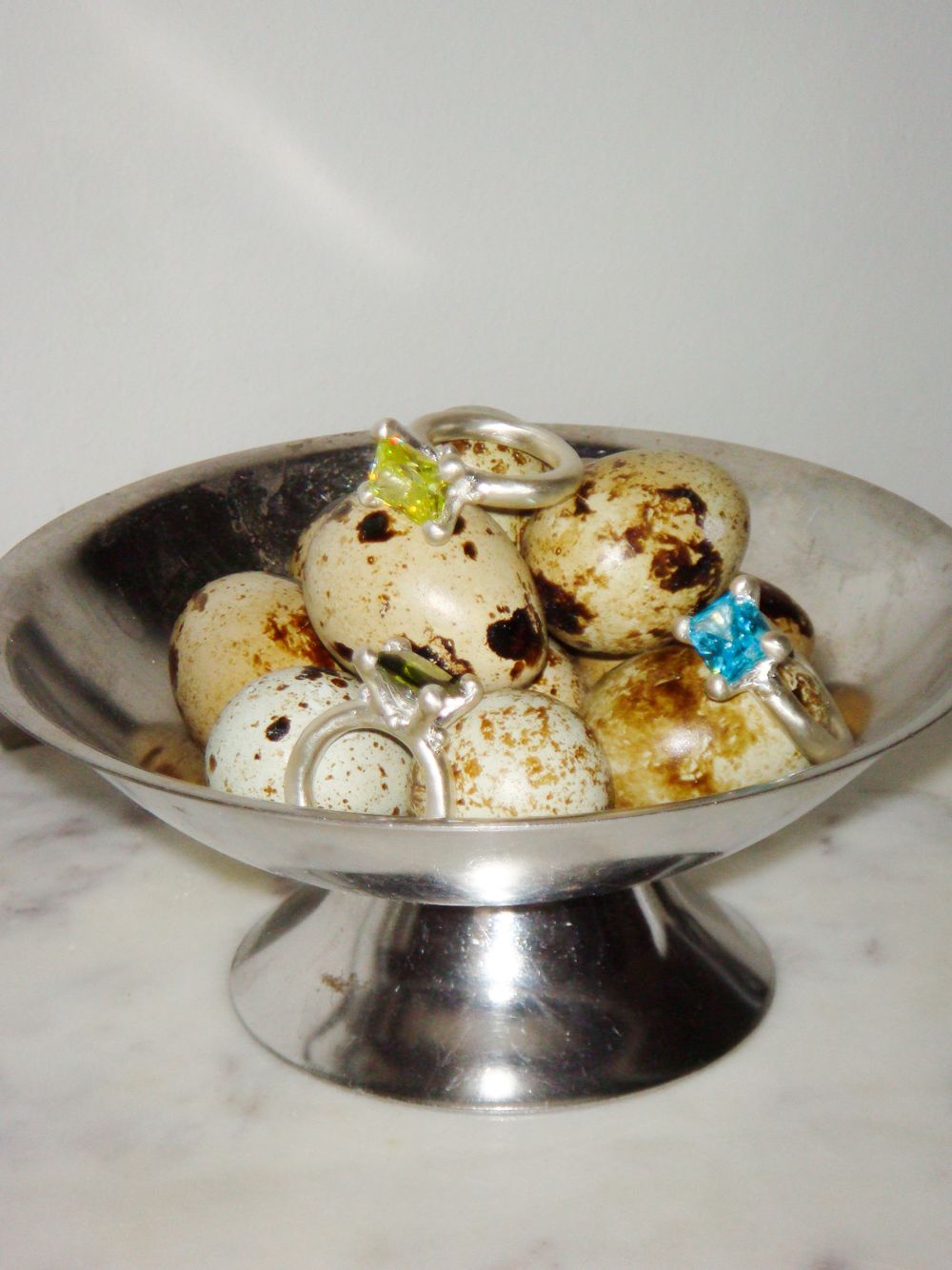 Кольцо Четвертый элемент с фианитом