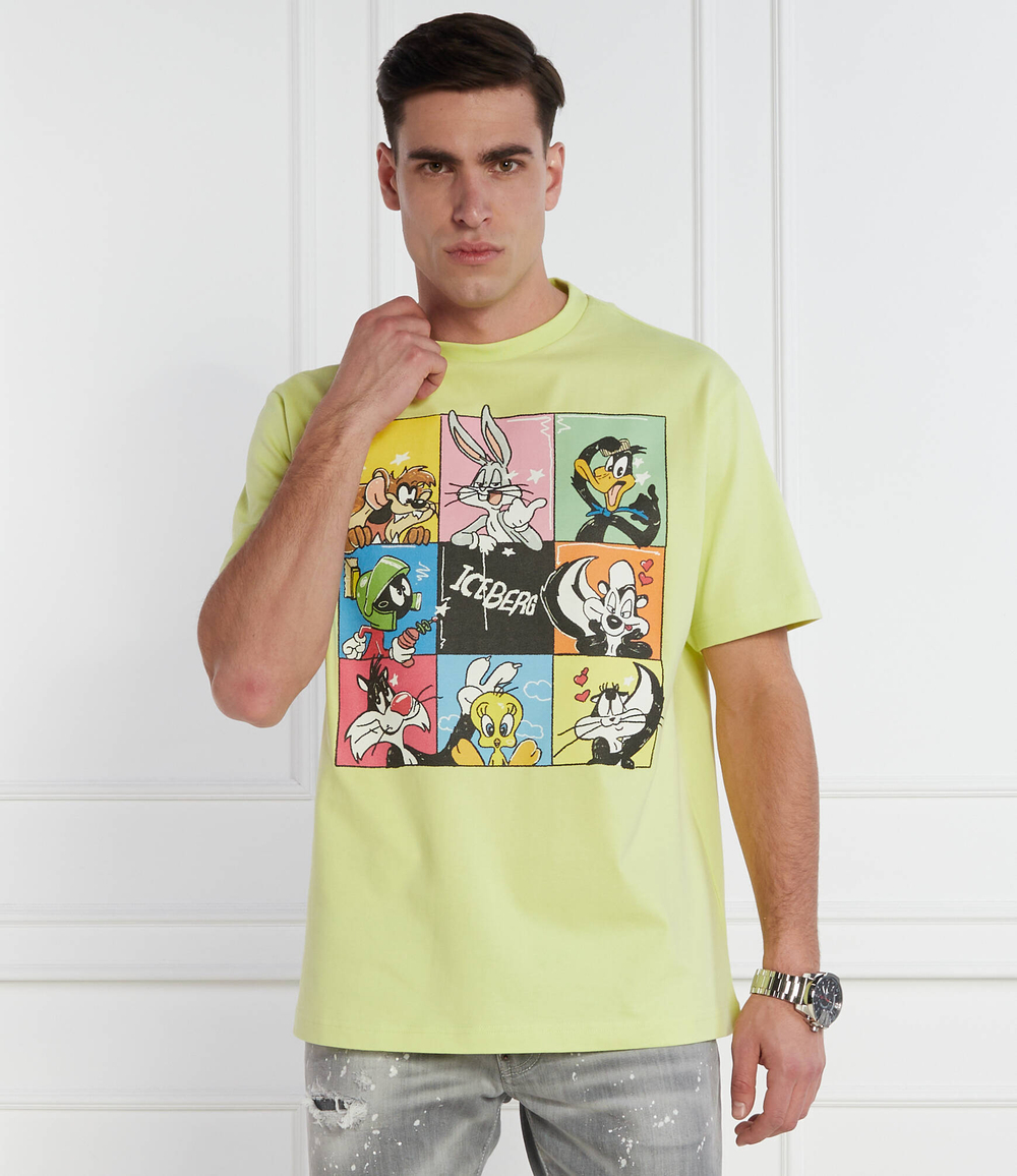 Футболка Iceberg - лимонный(242 I1P F074 6304)