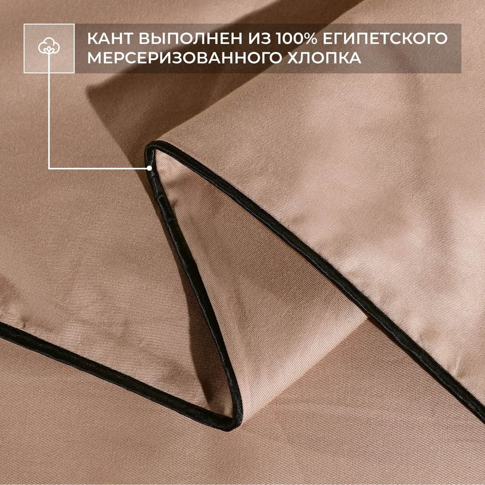 Наволочки Однотонный Сатин Элитный 100% египетский хлопок NE01557 (50-70 2 шт)