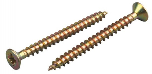 Шуруп желтый цинк 4,5х45(100)