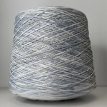 AFRICAN - Toscano S.r.L.; 35% хлопок, 35% вискоза, 30% п/а; 400м/100гр; col.6005, цвет: голубой лед ТОЛЬКО !!! бобинки: 235, 415 гр