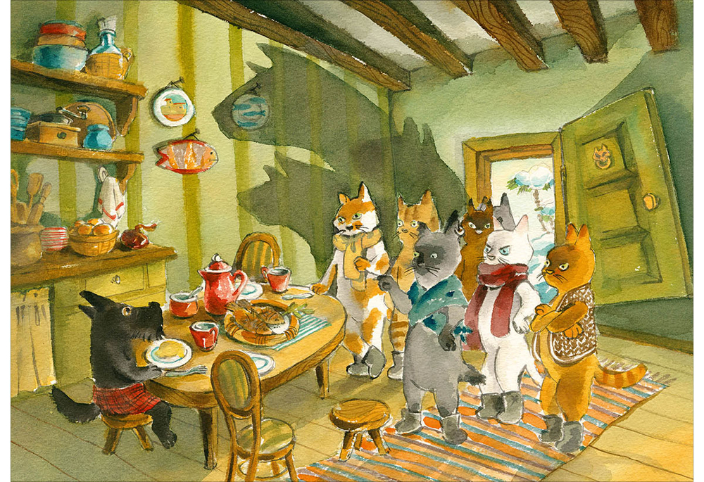 Кот и мурлик. Короткая зима