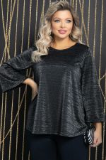 Блуза Лунная ночь (черная) Б11802 LT Collection