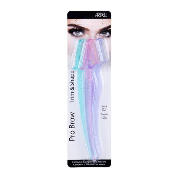 Ardell Pro Brow Trim &amp; Shape 1 St. wimpern- und augenbrauenpflege für Frauen Haarschneidemaschine 3 St.