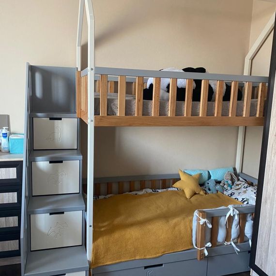 Детская кроватка Джула (Jula) из массива бука