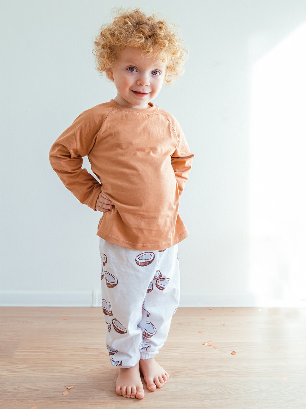 Лонгслив унисекс Mjölk Camel