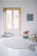Корзина Lorena Canals Zoco Vintage Blue Natural (35 x Ø30 см)