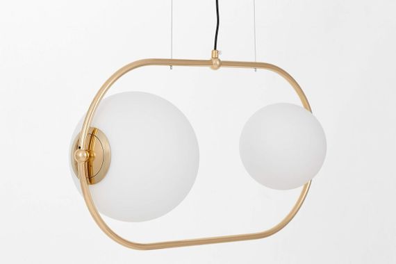 Подвесная люстра Lumina Deco Panari LDP 1210-2-PR GD