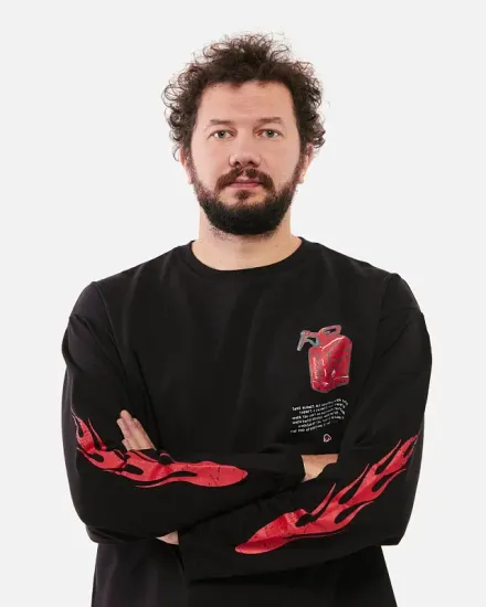 Лонгслив ANTEATER Phat Long 112 чёрный