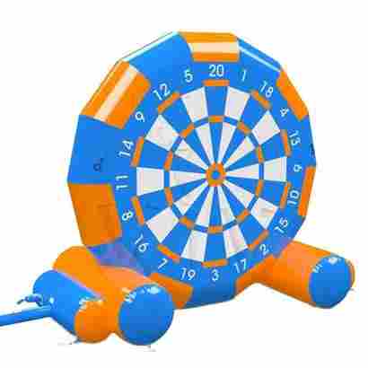 Надувной футбольный дартс «Гранд» на подкачке, диаметр 6,9 м, размер 7,9×4,5×6,7 м