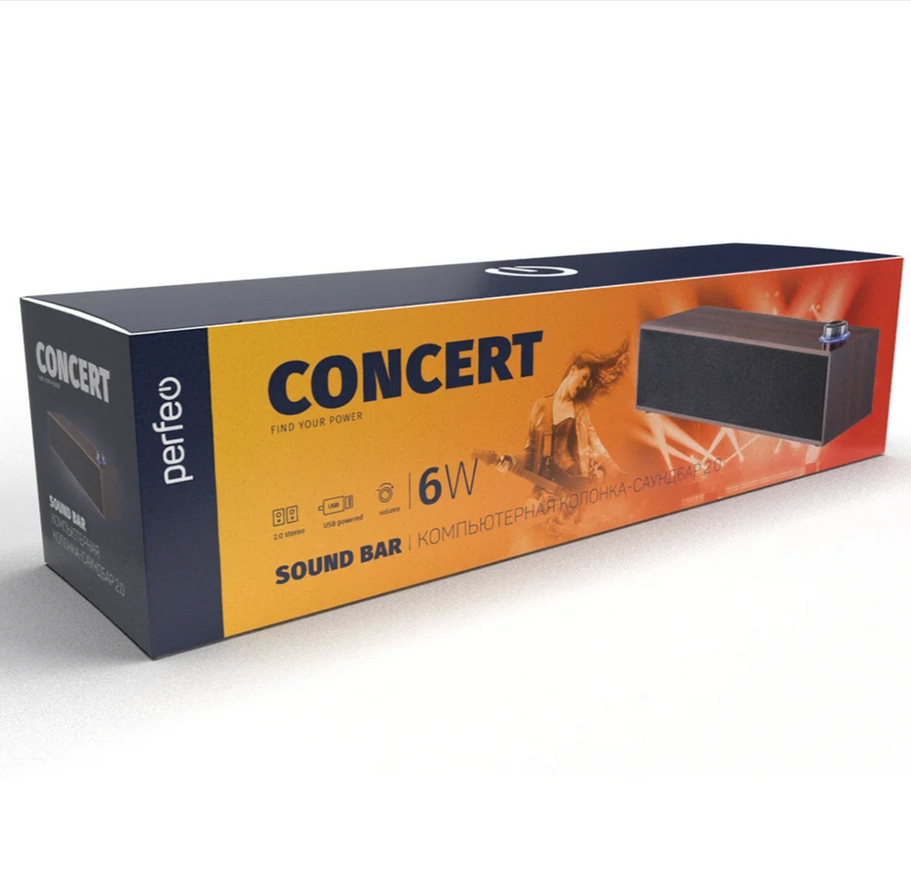 Колонка-саундбар 2.0 Perfeo CONCERT