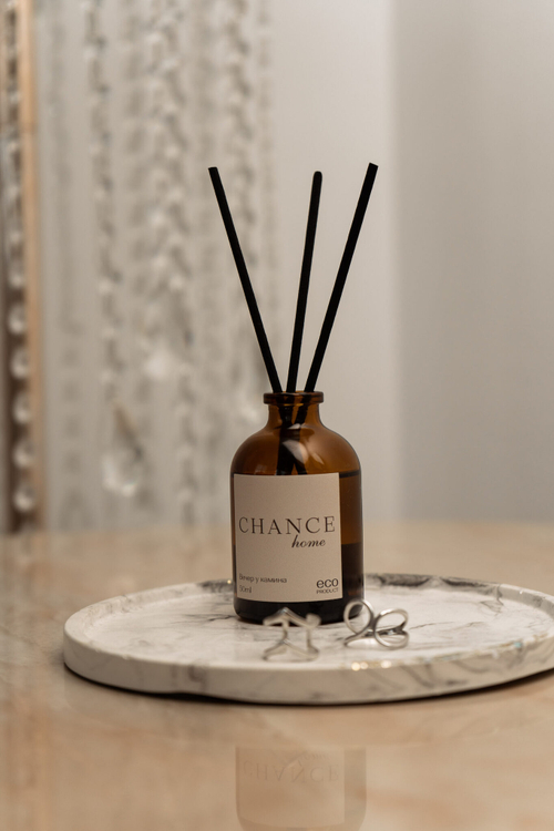 Диффузор в янтарной колбе "Вечер у камина" (100 мл)