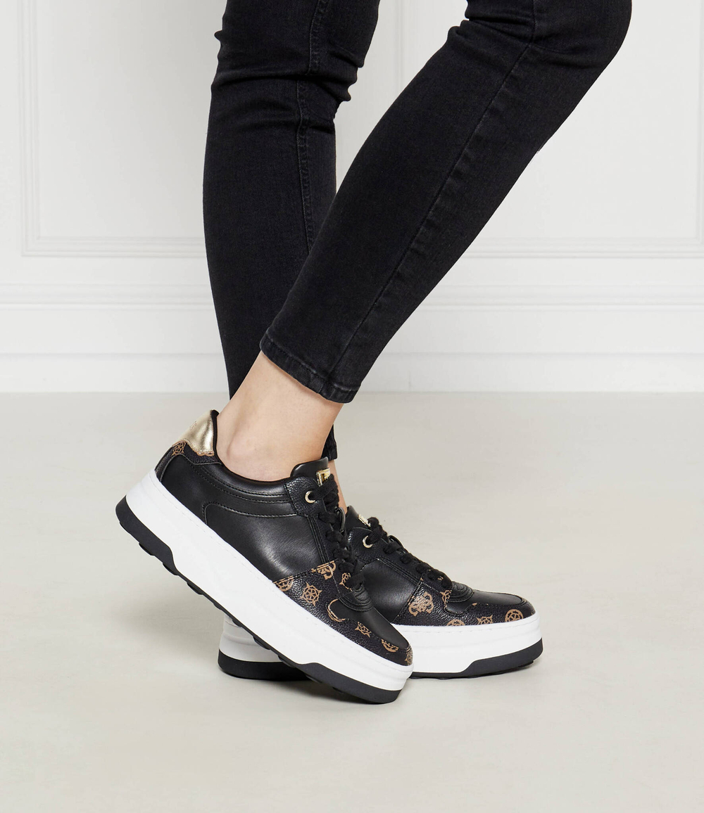 Кроссовки QUEENZ Guess - черный(FLTQNZ FAL12)