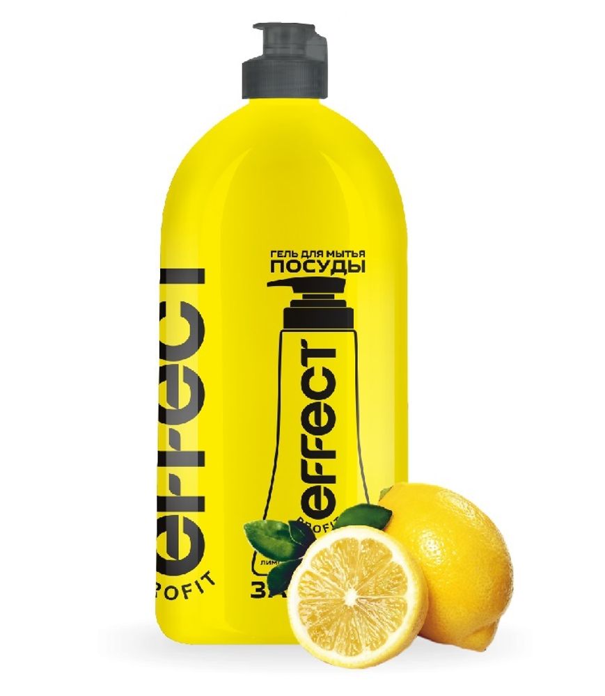 ГЕЛЬ Д/ПОСУДЫ EFFECT PROFIT ЛИМОННАЯ ДОЛЬКА 1Л ЗАПАСКА