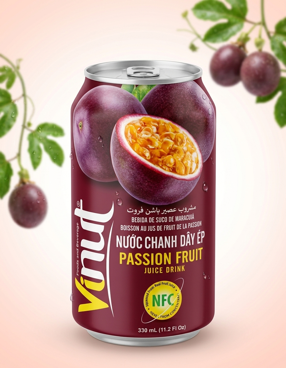 Напиток ViNut, Вьетнам, 330 мл маракуя