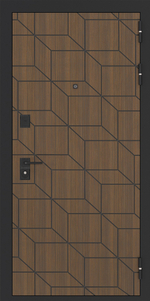 Дверь Входная Бункер BN-03 25 Бетон светлый