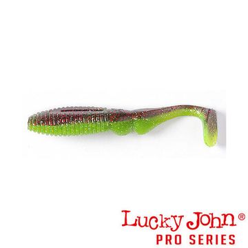 Виброхвосты съедобные LJ Pro Series MISTER GREEDY 3.9in (9,9 см), цв. T44, 7 шт.