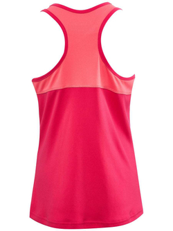 Футболка для девочки теннисная Babolat Play Tank Top Girl - red rose